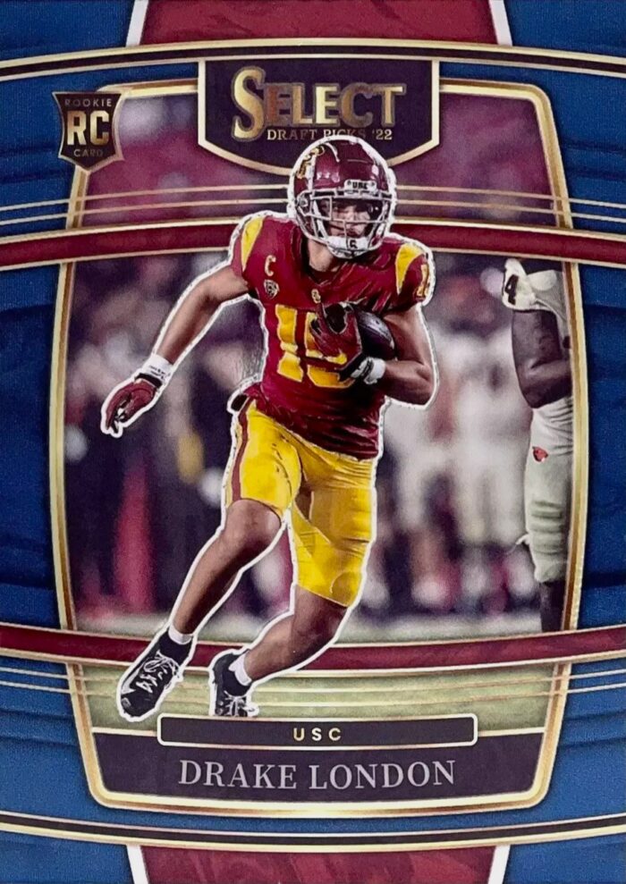 Drake London Panini Select Draft Picks Football Usc Trojans