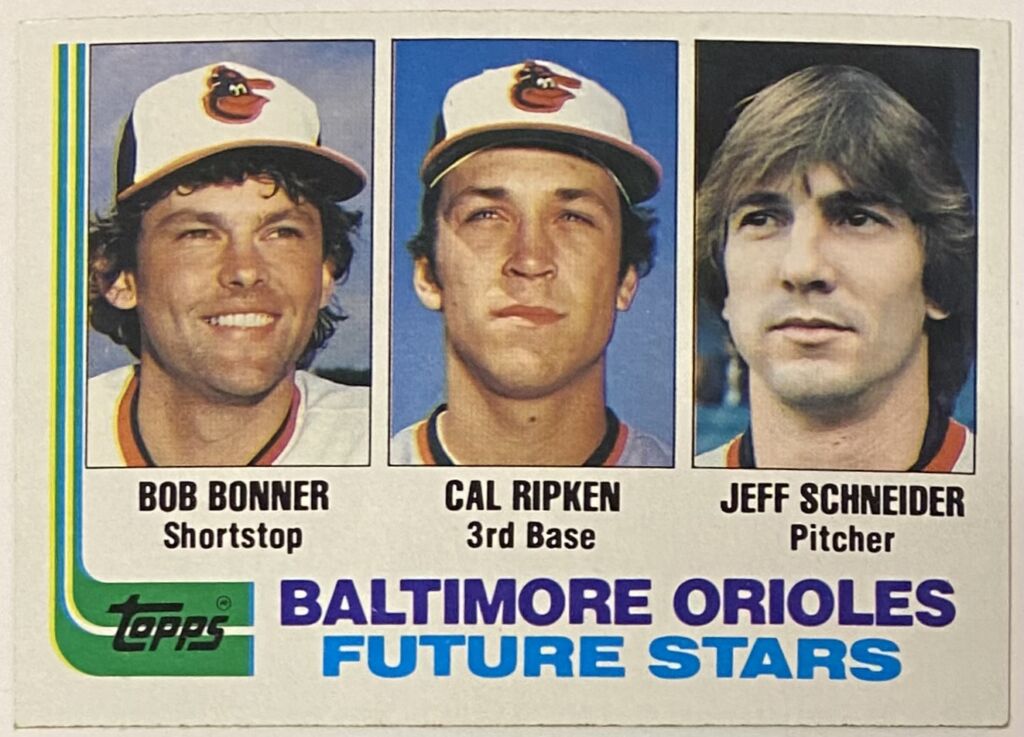 Cal Ripken Jr Topps Baltimore Orioles Baseball Future Stars