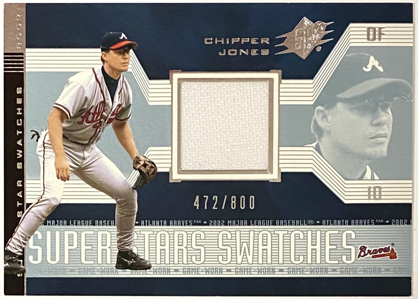 Chipper Jones Upper Deck Spx Atlanta Braves Baseball Super Stars