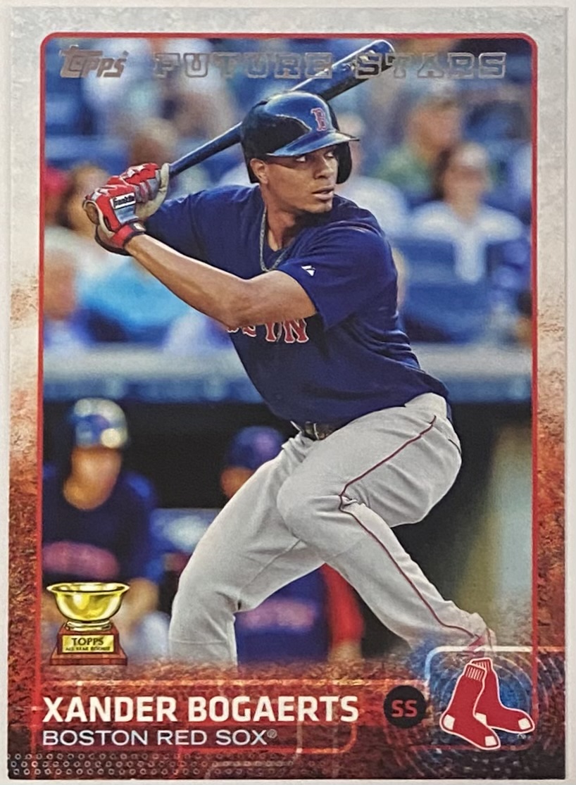 Xander Bogaerts Topps Boston Red Sox Baseball Future Stars All