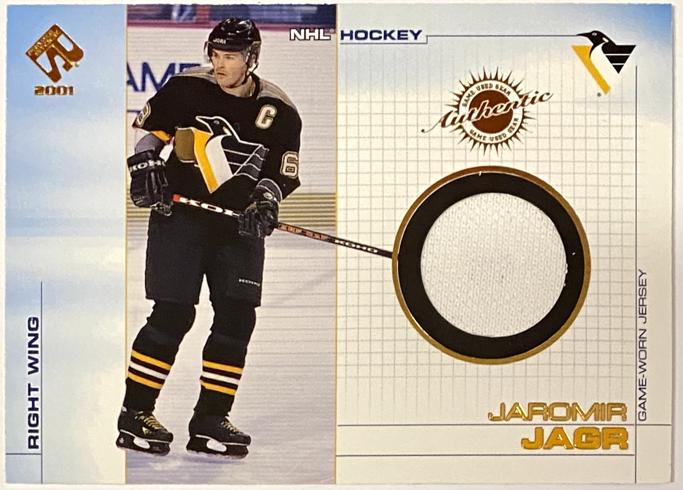 Jaromir Jagr 2000 01 Pacific Private Stock Pittsburgh Penguins Hockey