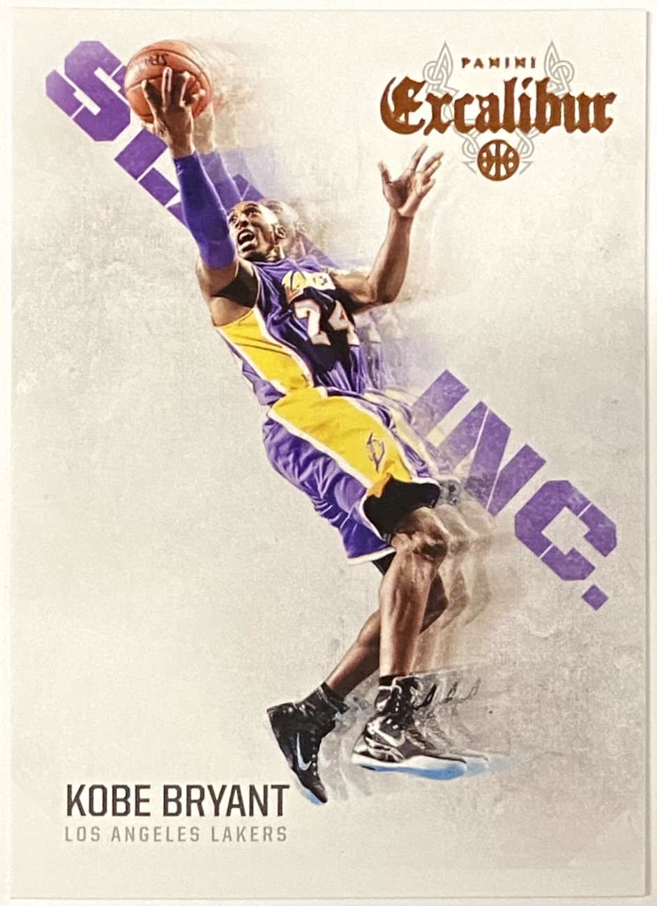 Kobe Bryant 2014 15 Panini Excalibur Basketball Los Angeles Lakers Slam