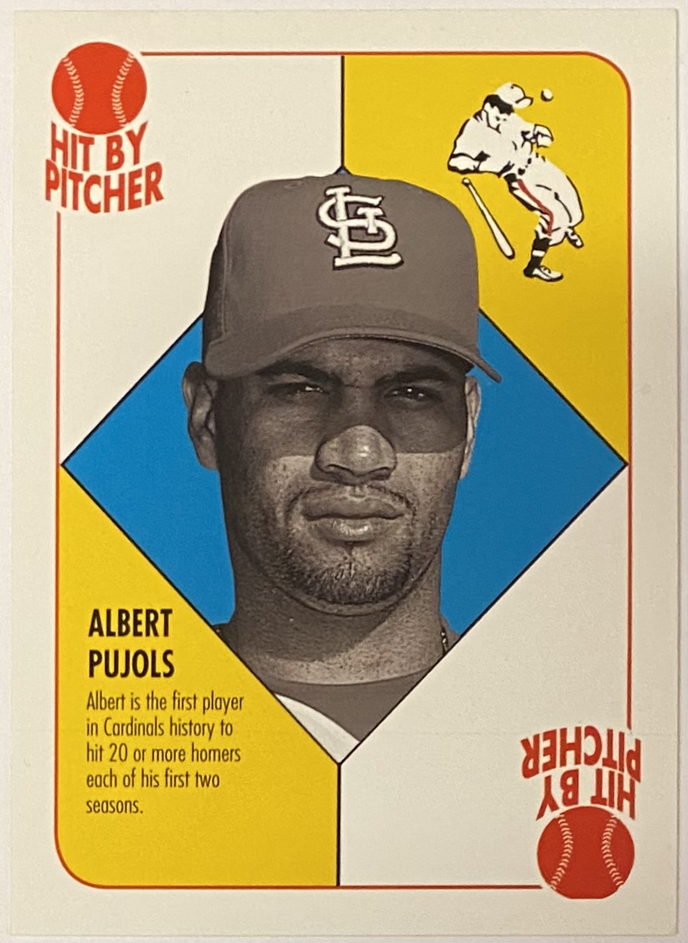 Albert Pujols Topps St Louis Cardinals Baseball Play Ball Retro