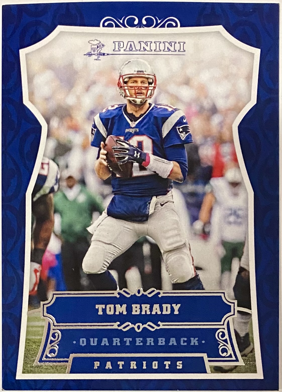 Tom Brady Panini Football New England Patriots Card Kbk Sports