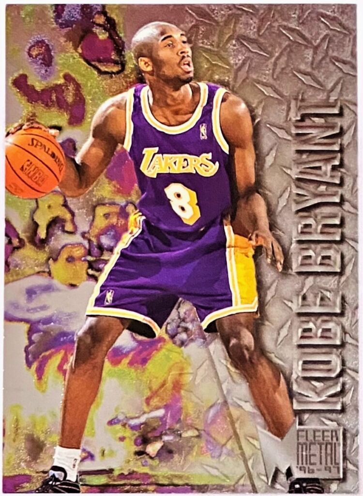 Kobe Bryant 1996 97 Fleer Metal Los Angeles Lakers Basketball Rookie