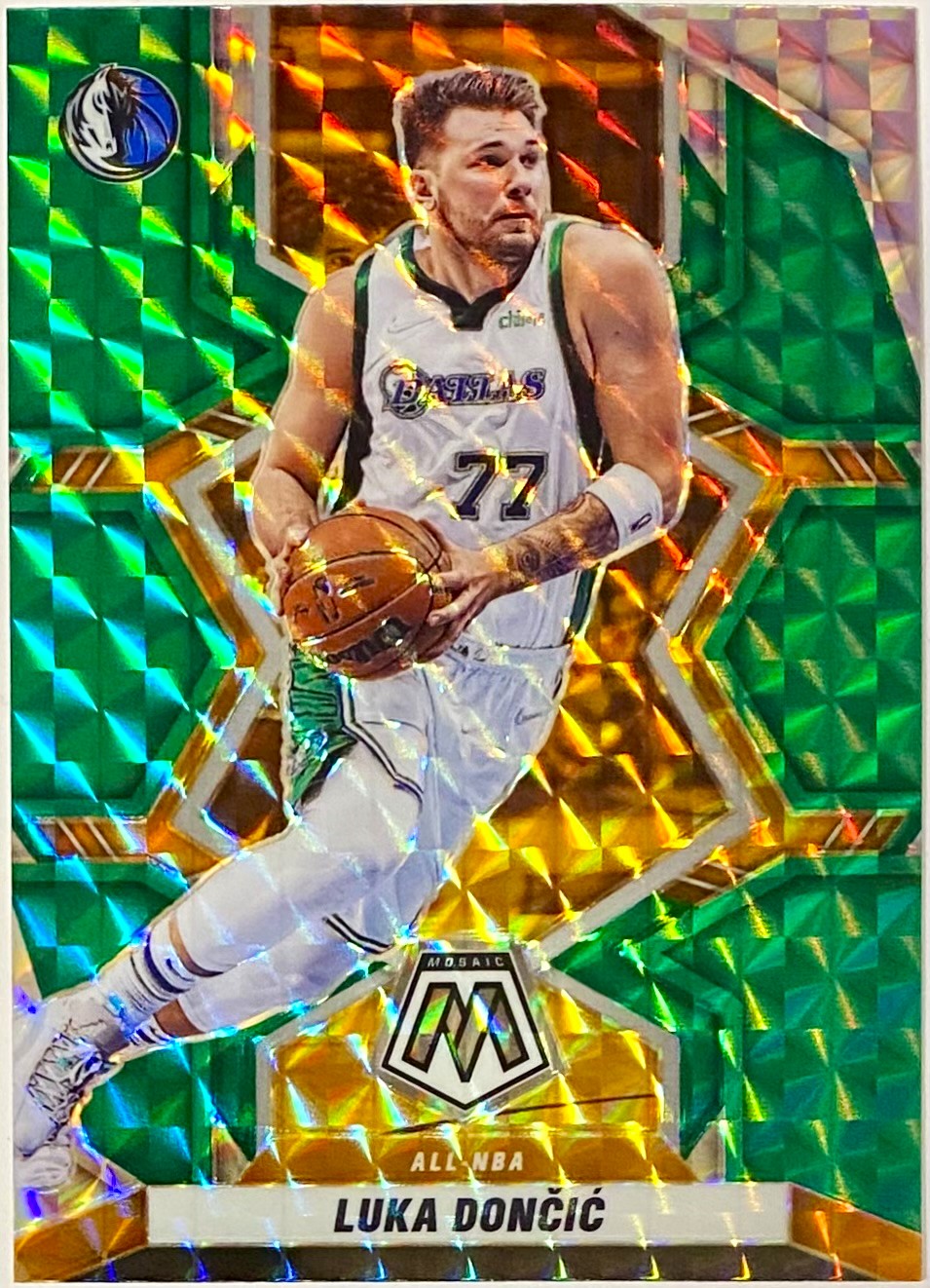 Luka Doncic Panini Mosaic Basketball Dallas Mavericks All Nba