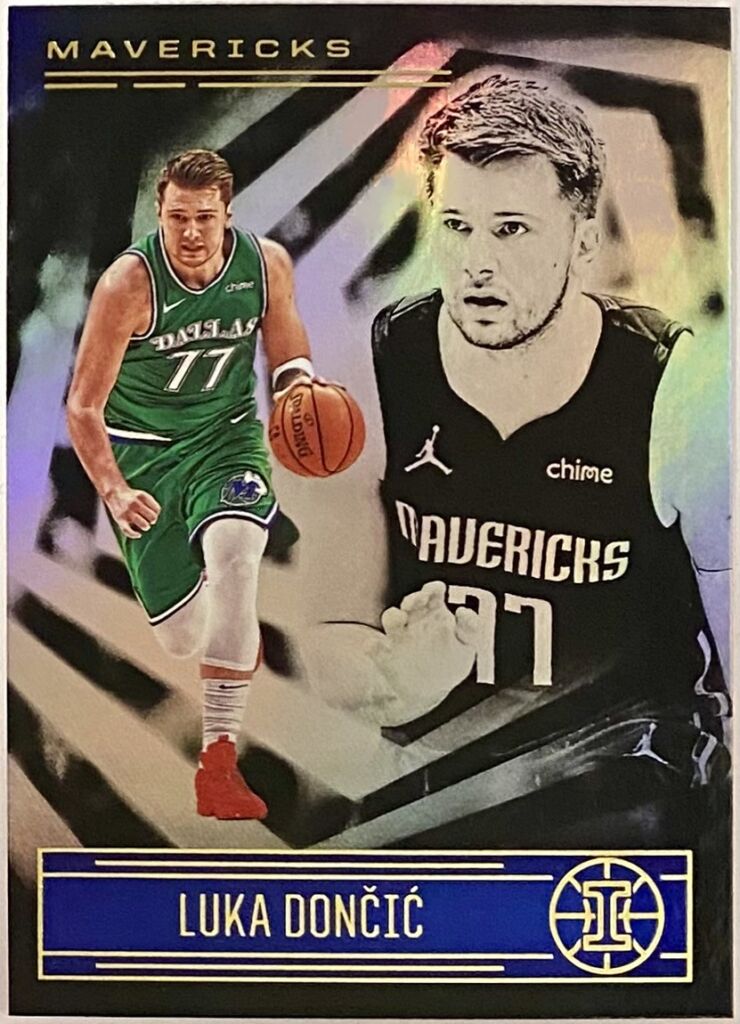 Luka Doncic Panini Illusions Basketball Dallas Mavericks Card