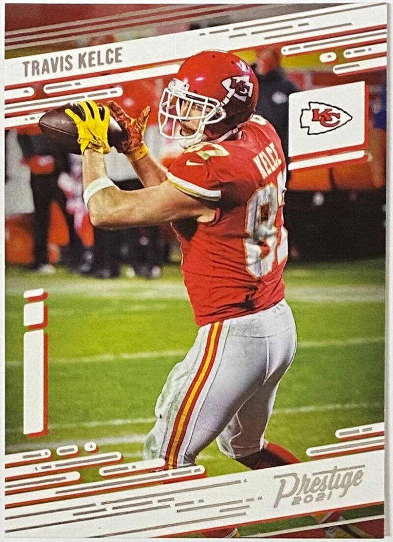 Travis Kelce Panini Prestige Football Kansas City Chiefs Card