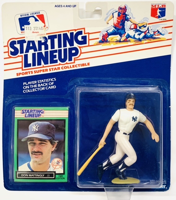 Don Mattingly 1989 Starting Lineup New York Yankees Baseball Sports 