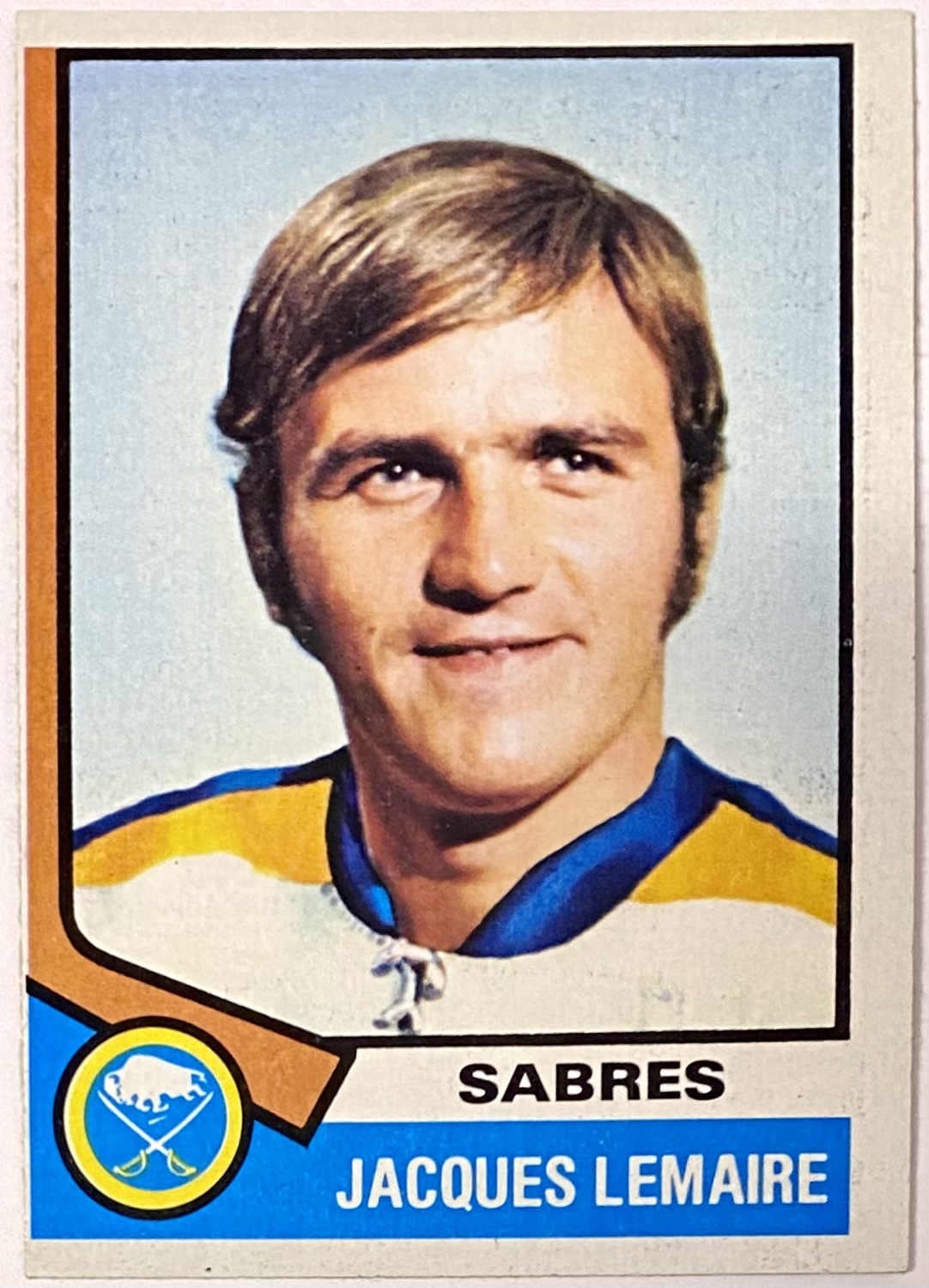 Jacques Lemaire 1974-75 Topps Buffalo Sabres Hockey Card – KBK Sports
