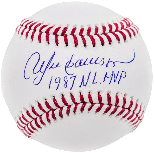 Andre Dawson Autographed “1987 NL MVP” Official Major League Baseball ...