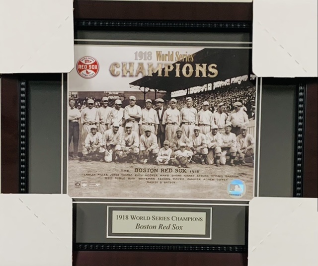 Boston Red Sox 1918 World Series Champions Team Photo B&W 11×14 – KBK Sports