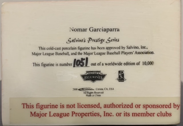 Nomar Garciaparra Salvino Boston Red Sox Prestige Series Limited ...