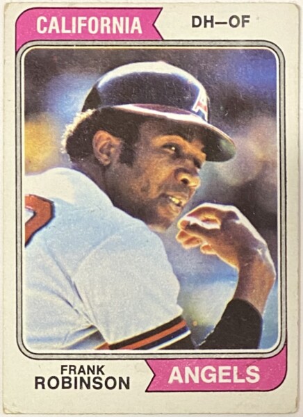 Frank Robinson 1974 Topps California Angels Baseball Card (HOF) – KBK ...