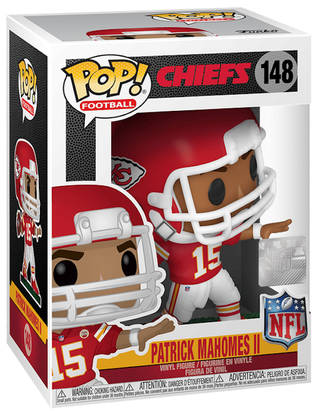 Patrick Mahomes Funko POP! Football Kansas City Chiefs #148 – KBK Sports