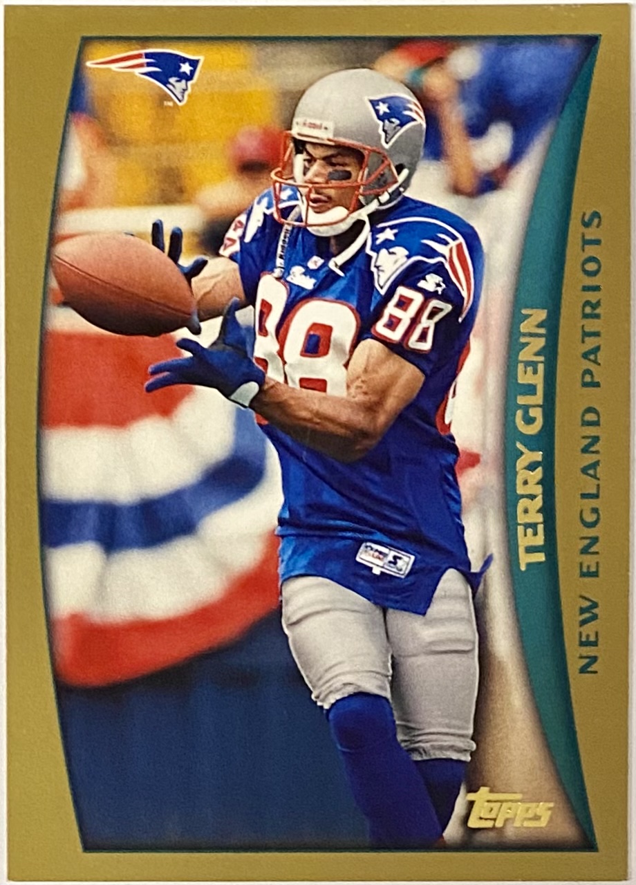 Terry Glenn 1998 Topps New England Patriots Football Card – KBK Sports