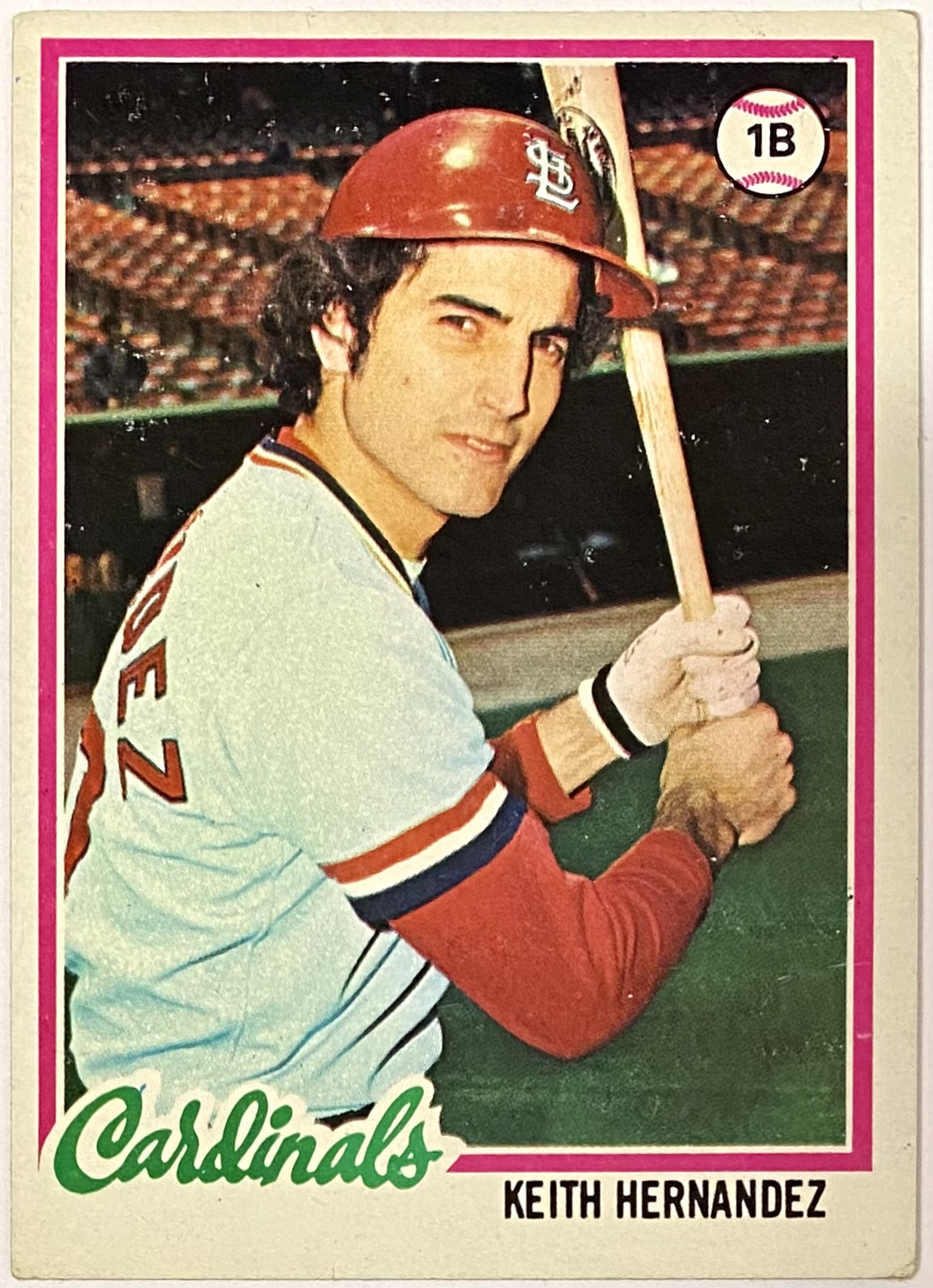 Keith Hernandez 1978 Topps St. Louis Cardinals Baseball Card – KBK