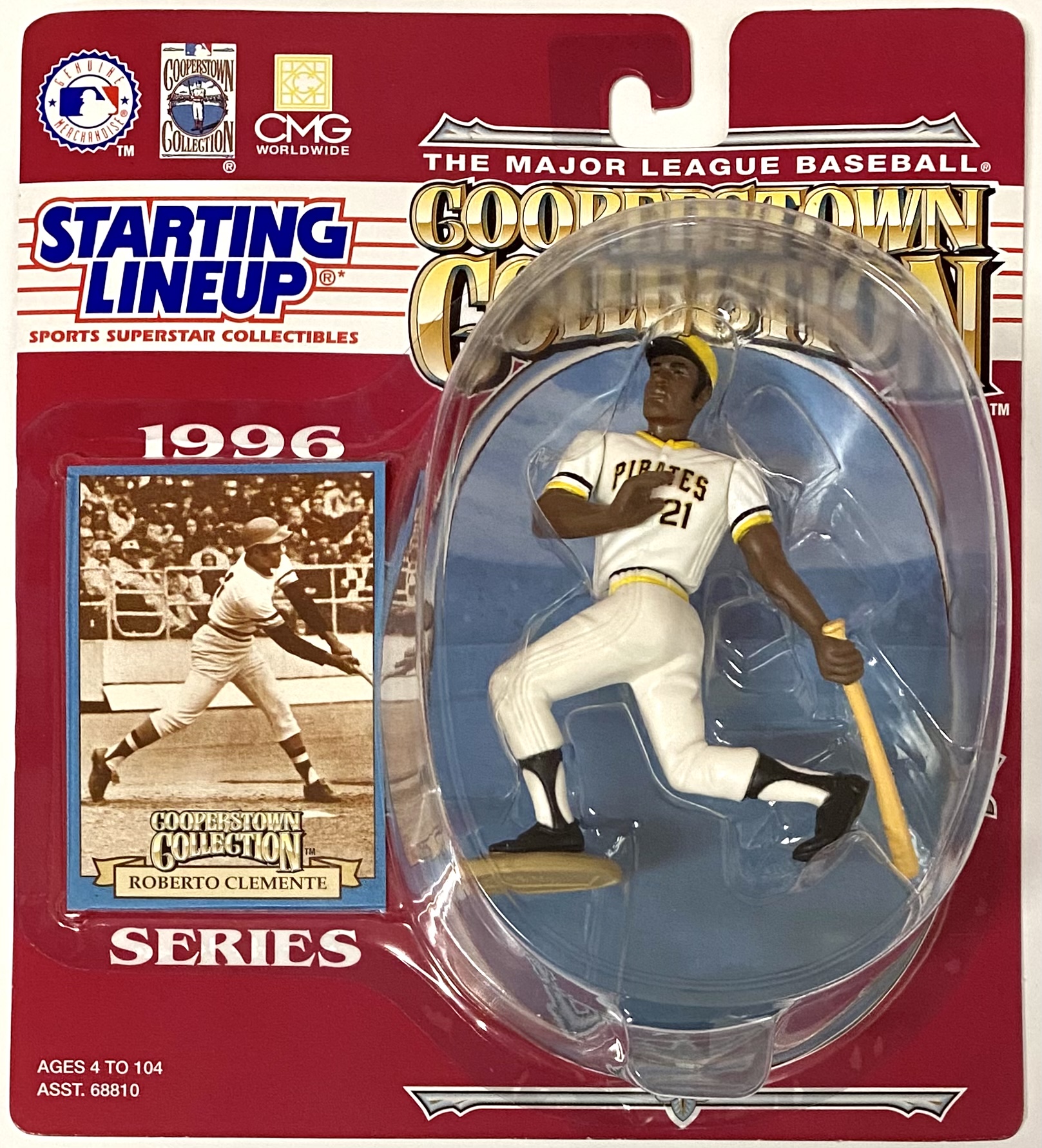 Roberto Clemente 1996 Starting Lineup Pittsburgh Pirates Baseball