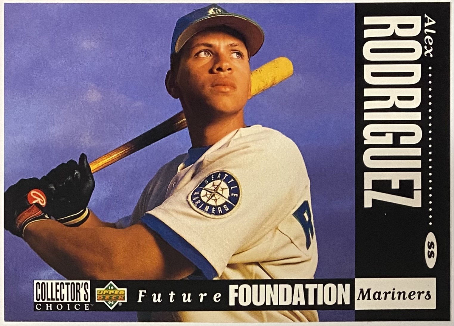 Alex Rodriguez 1994 Upper Deck Collector’s Choice Seattle Mariners 