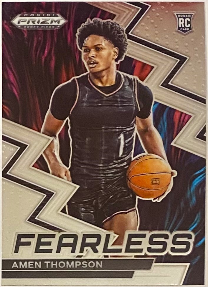 Amen Thompson 2023-24 Panini Prizm Draft Picks Basketball Fearless ...