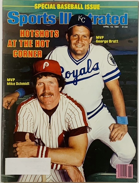 George Brett & Mike Schmidt Sports Illustrated “Hotshots at the Hot ...