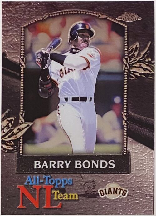 Barry Bonds 2000 Topps Chrome San Francisco Giants Baseball All-Topps NL Team Card