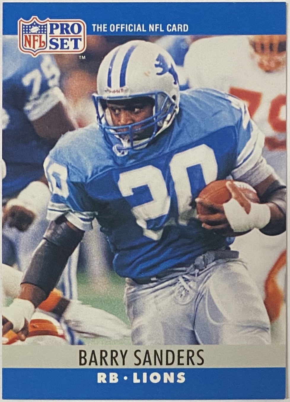 Barry Sanders 1990 Pro Set Detroit Lions Football Card - Kbk Sports