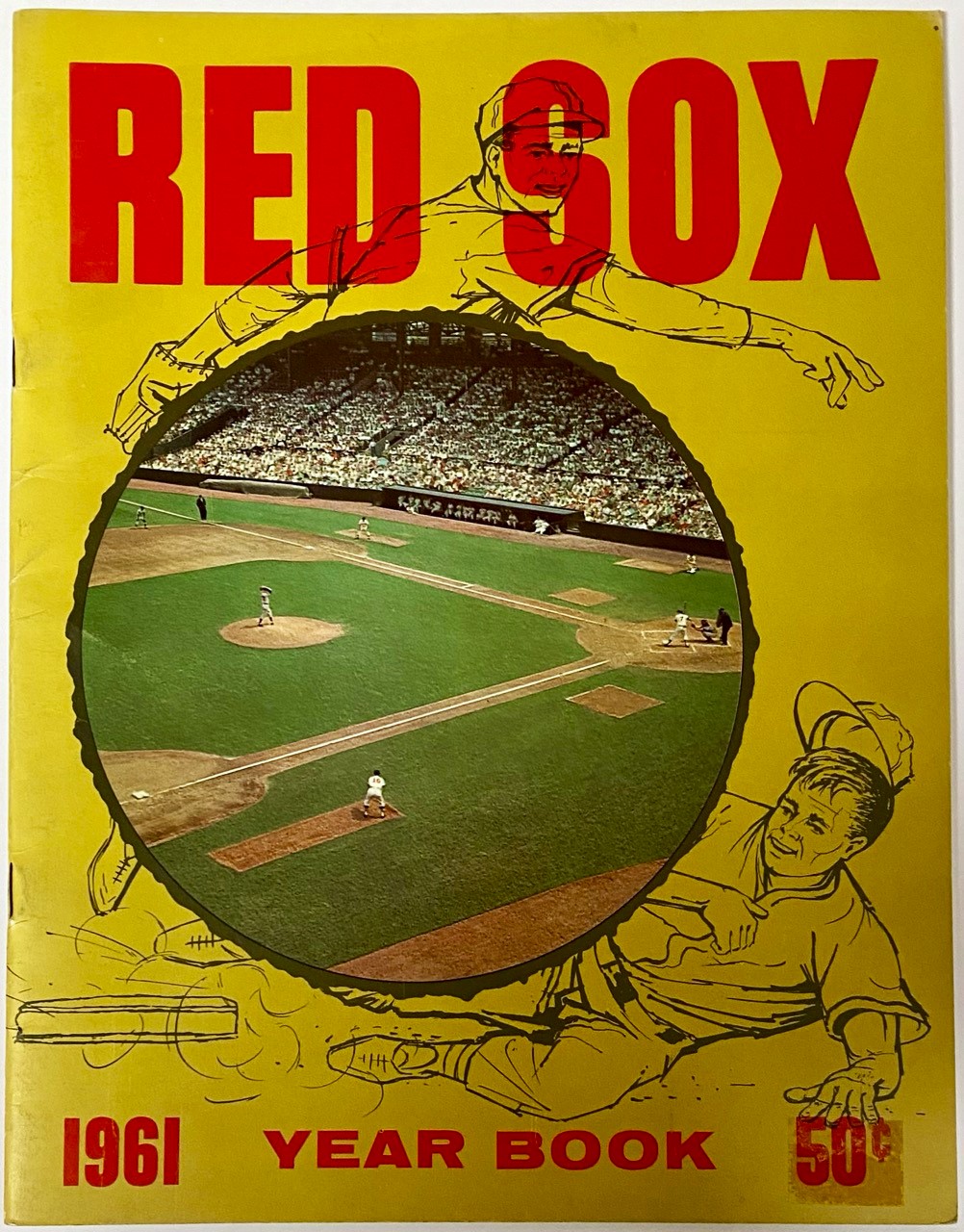 Boston Red Sox 1961 Official Yearbook – KBK Sports