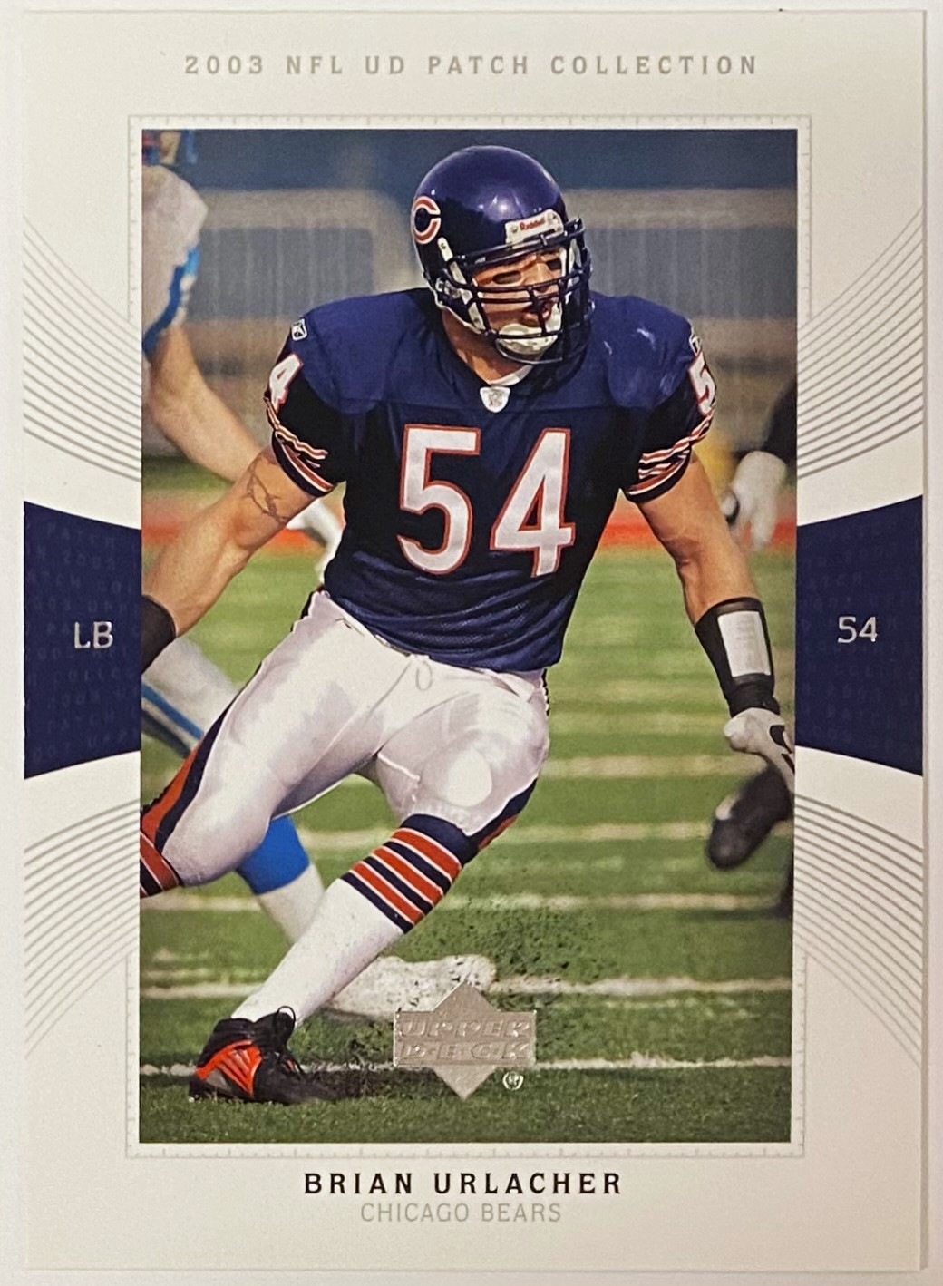 Exquisite Brian store Urlacher Quad Patch /25