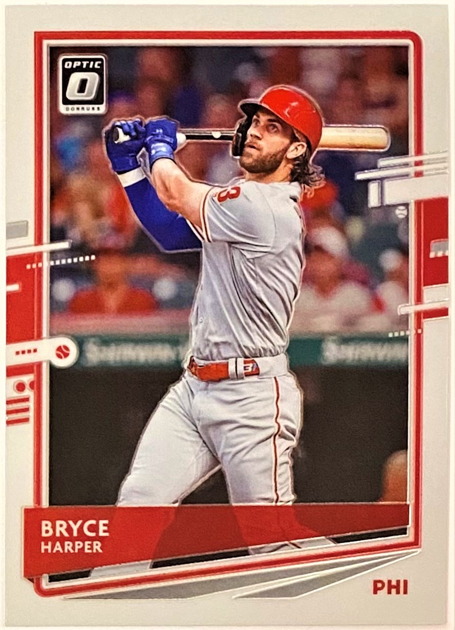 Bryce Harper Panini Donruss Optic Baseball Philadelphia Phillies