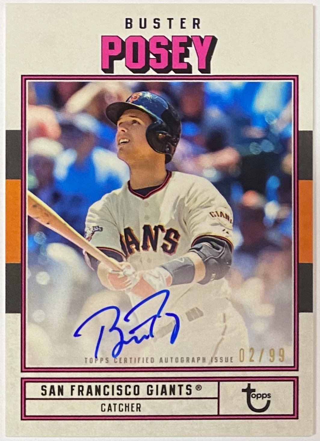 SF Giants Buster Posey 32/35 store 2022 Topps Museum MLB Baseball Card San Francisco