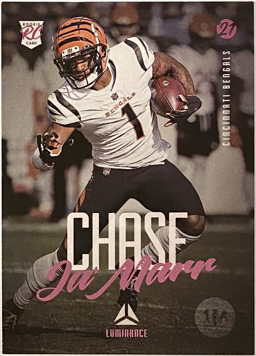 2021 Panini Chronicles Luminance #212 Ja'Marr Chase Graded outlet CGG 10 Gem Mint Rc