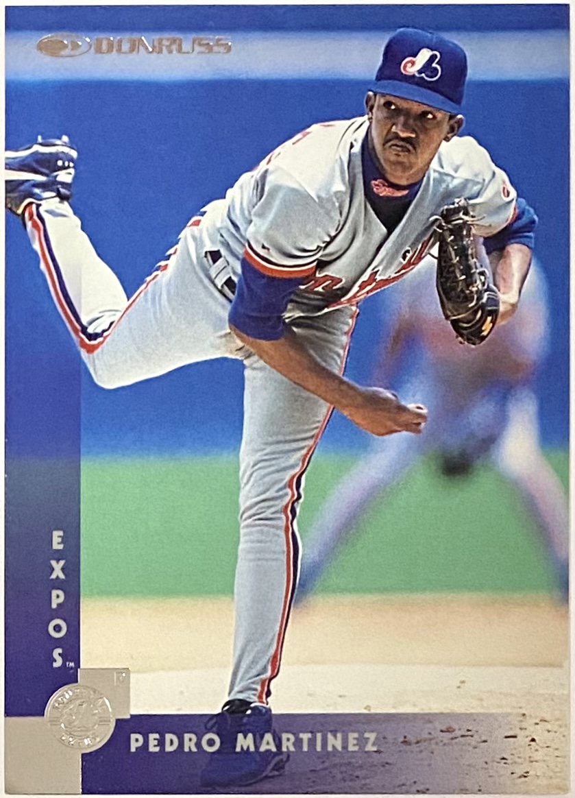 Pedro Martinez 1997 Donruss Montreal Expos Baseball Card (HOF