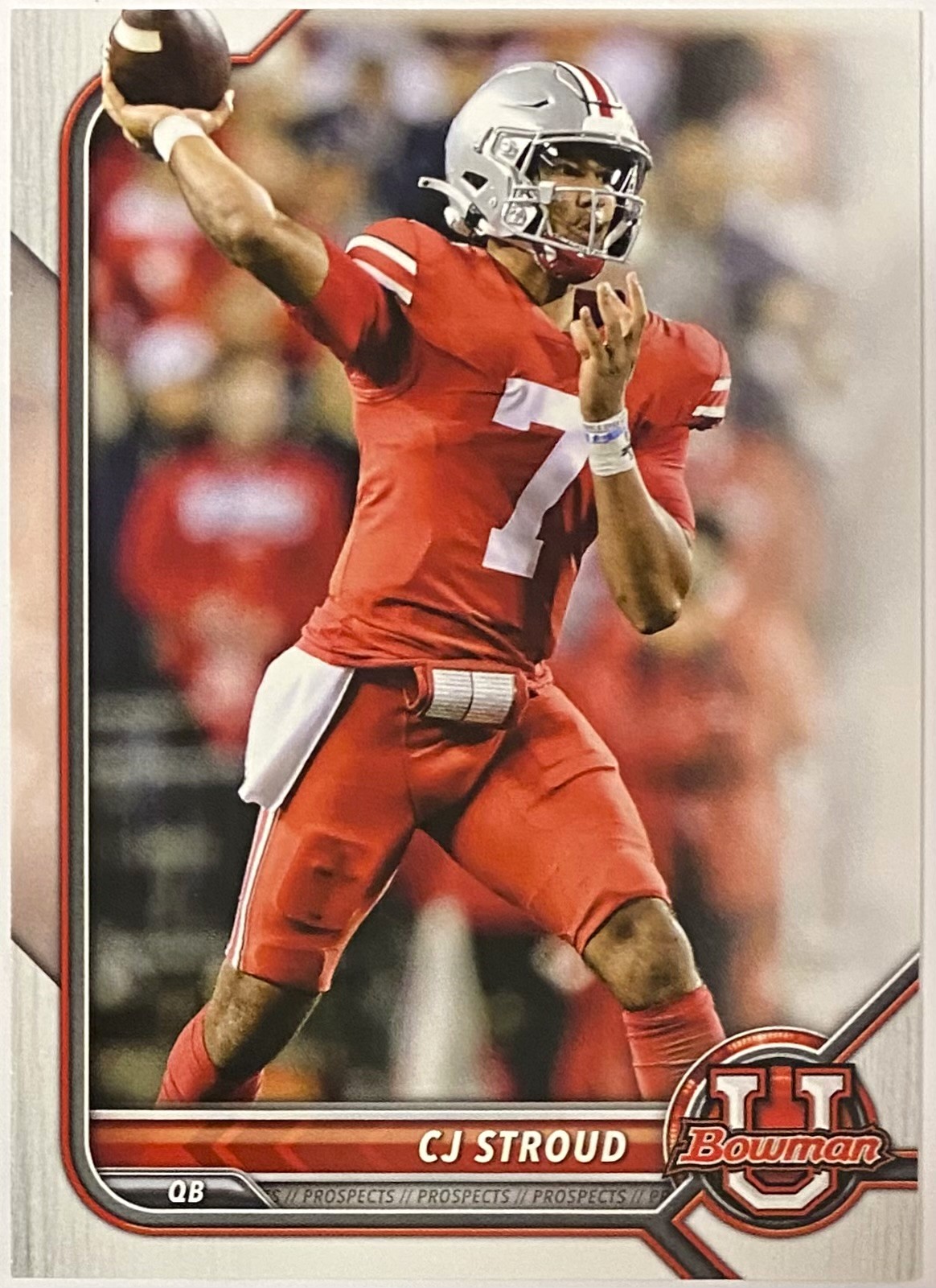 C.J. Stroud 2023 Leaf Draft Ohio State Buckeyes Football Rookie Card – KBK  Sports