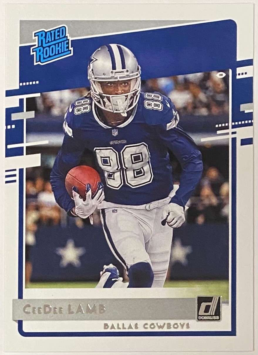 CeeDee Lamb 2020 Panini Donruss Football Dallas Cowboys Rated Rookie ...