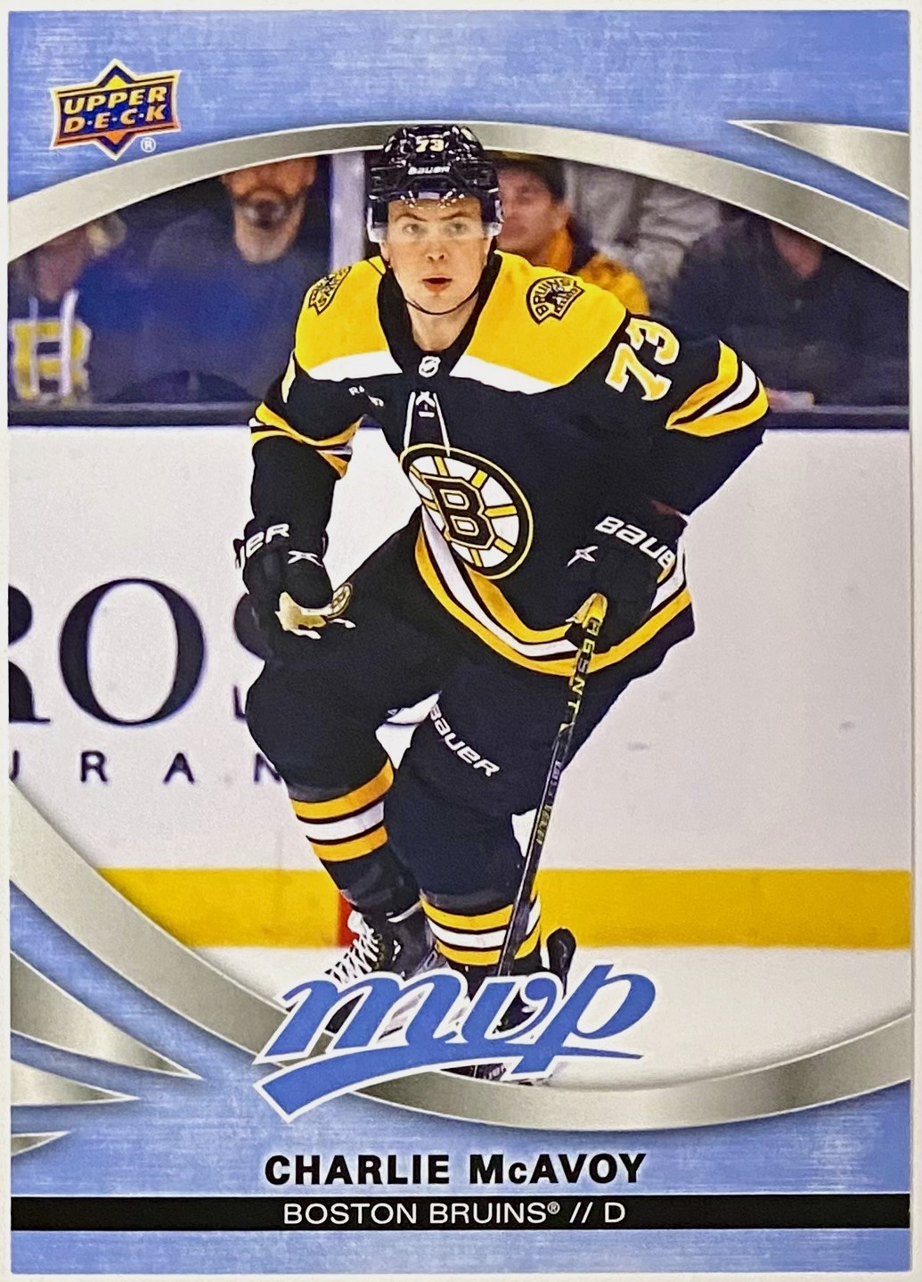 Charlie online Mcavoy autographed Hockey Fights Cancer, Bruins pick (YSMS COA)