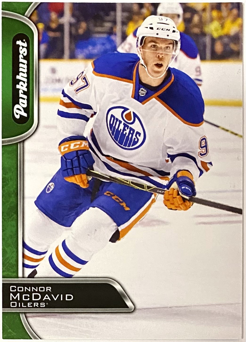 Connor McDavid 2016-17 Upper Deck Parkhurst Hockey Edmonton Oilers Card ...