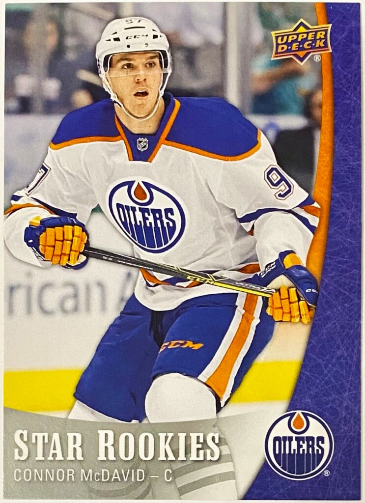 Connor McDavid 2015-16 Upper Deck Edmonton Oilers Hockey Star Rookies ...