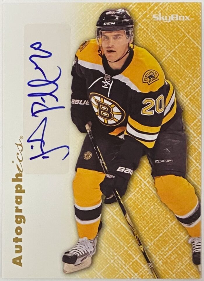 Daniel Paille Autographed 2012-13 Skybox Boston Bruins Hockey ...