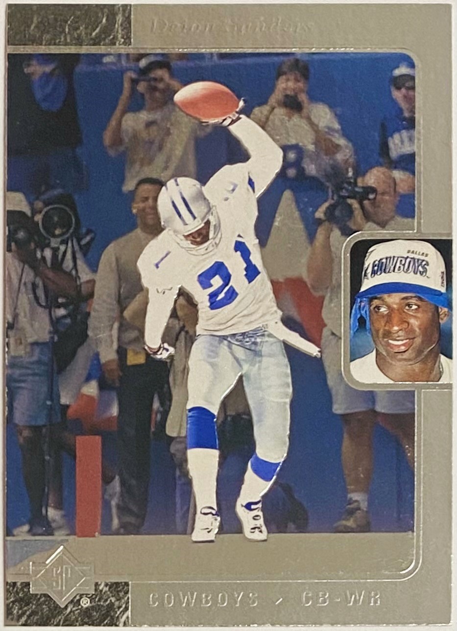 Deion Sanders 1996 Upper Deck SP Dallas Cowboys Football Card - KBK Sports