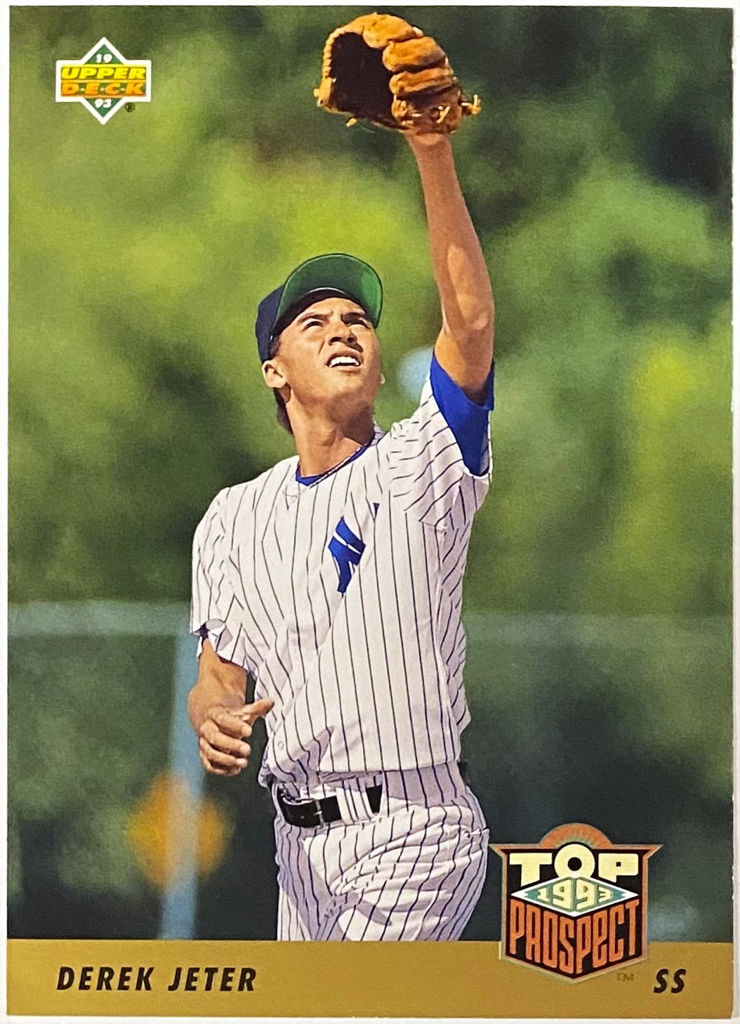Derek Jeter 1993 Upper Deck New York Yankees Baseball Top Prospect