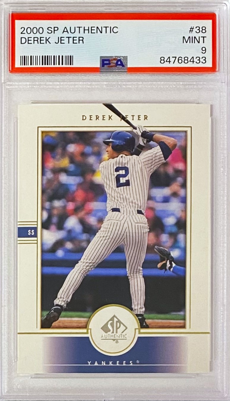 Derek Jeter 2000 Upper Deck SP Authentic New York Yankees Baseball ...