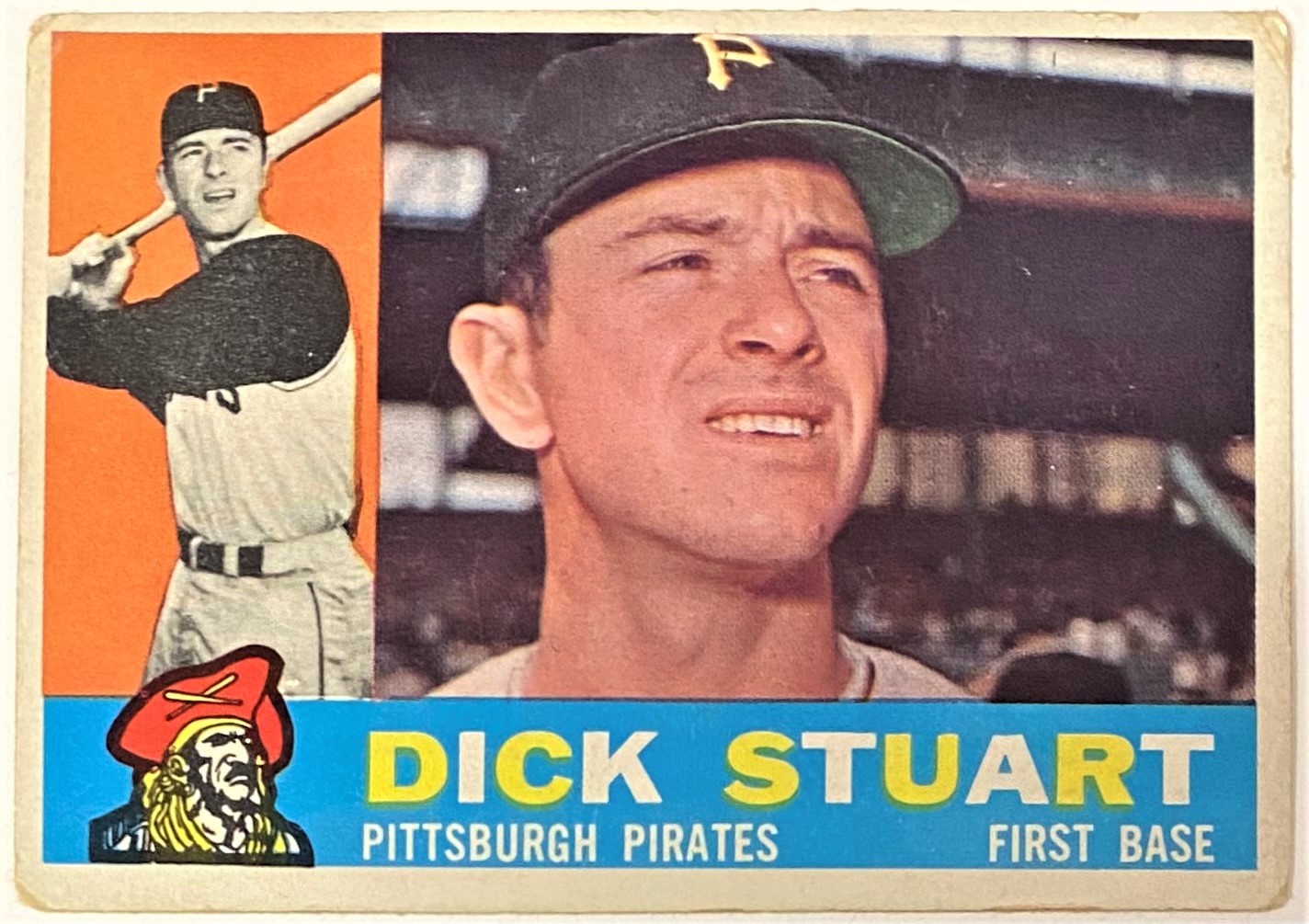 Dick Stuart 1960 Topps Pittsburgh Pirates Baseball Card - KBK Sports