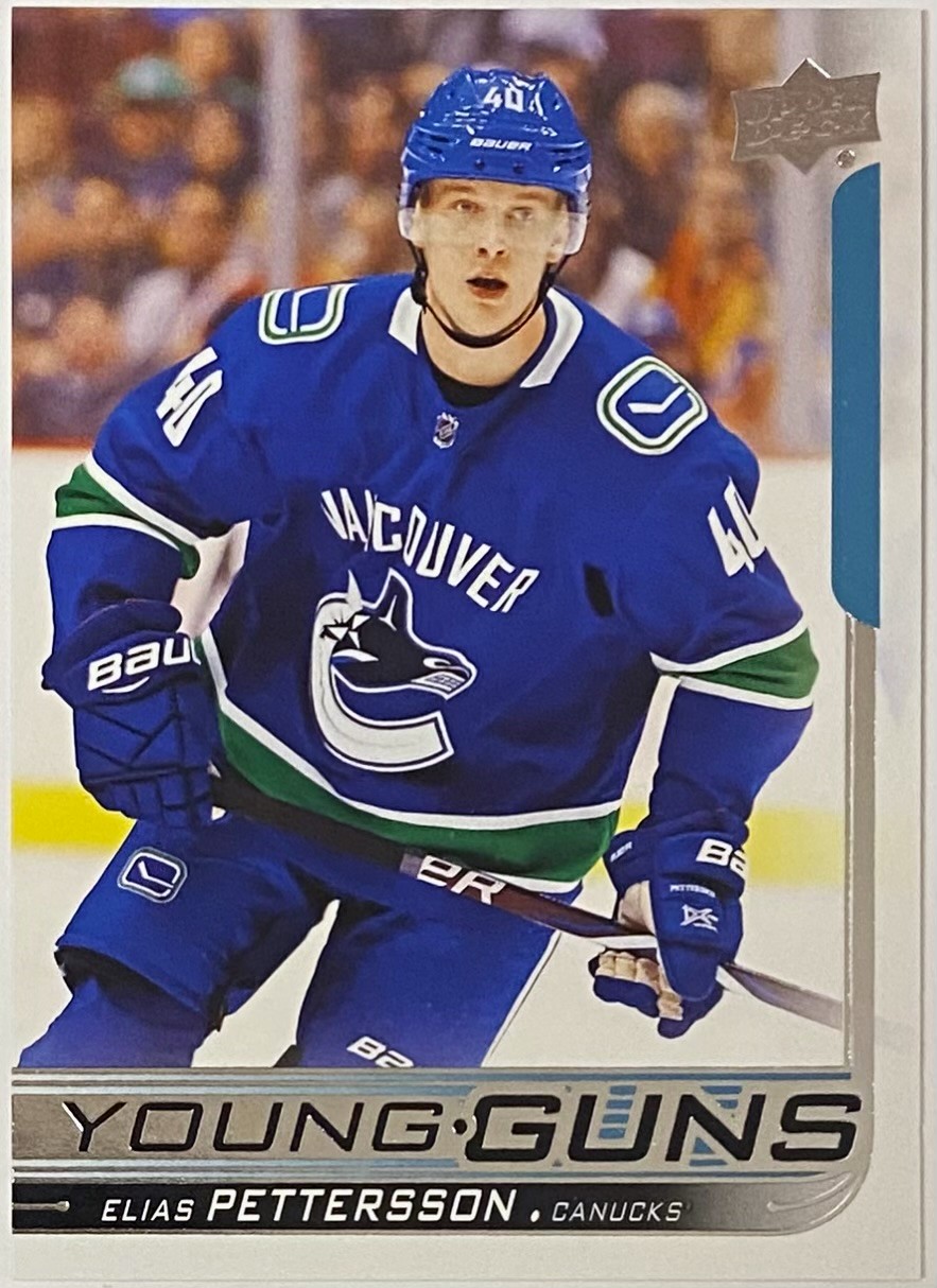 Elias Pettersson 2018-19 Upper Deck Series 1 Hockey Vancouver Canucks ...