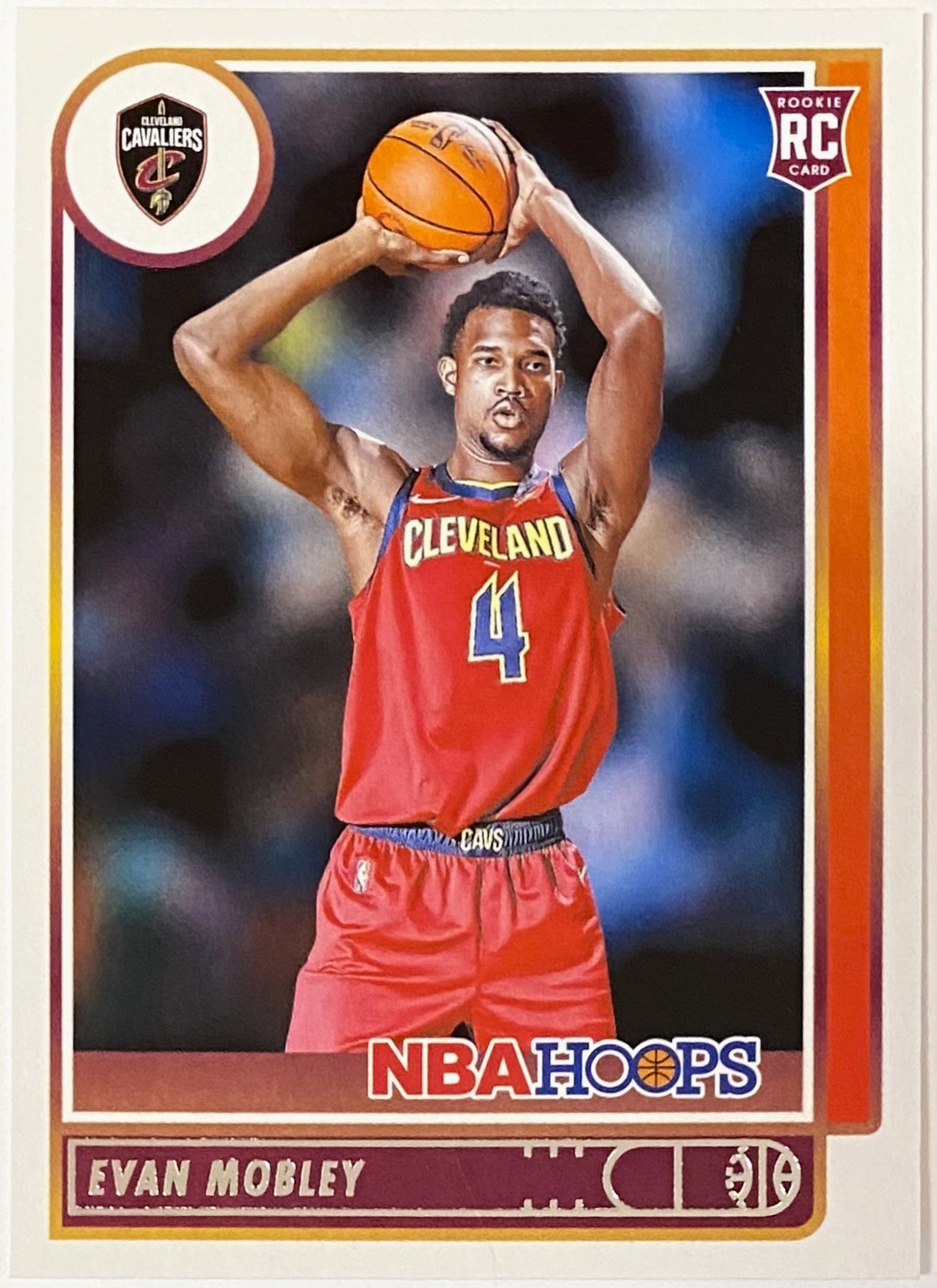 Evan Mobley 2021-22 Panini Hoops Basketball Cleveland Cavaliers Rookie ...