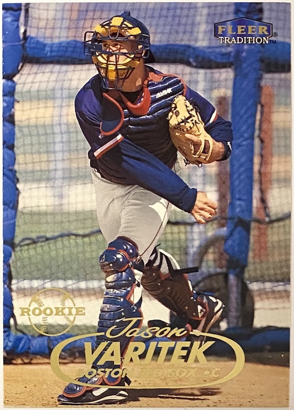 Jason Varitek 1998 Fleer Tradition Boston Red Sox Baseball Rookie Card –  KBK Sports