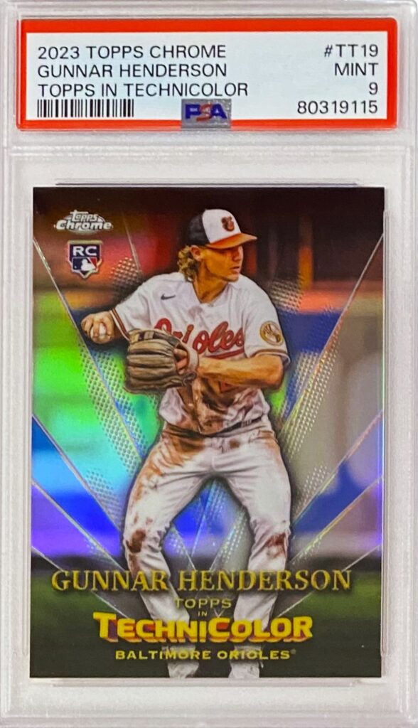 Gunnar Henderson 2023 Topps Chrome Baltimore Orioles Baseball Topps in