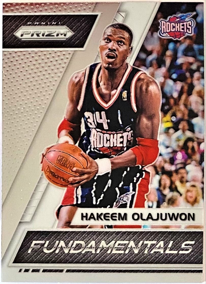 Hakeem Olajuwon 1992 93 Fleer Ultra Houston Rockets Basketball Rejector