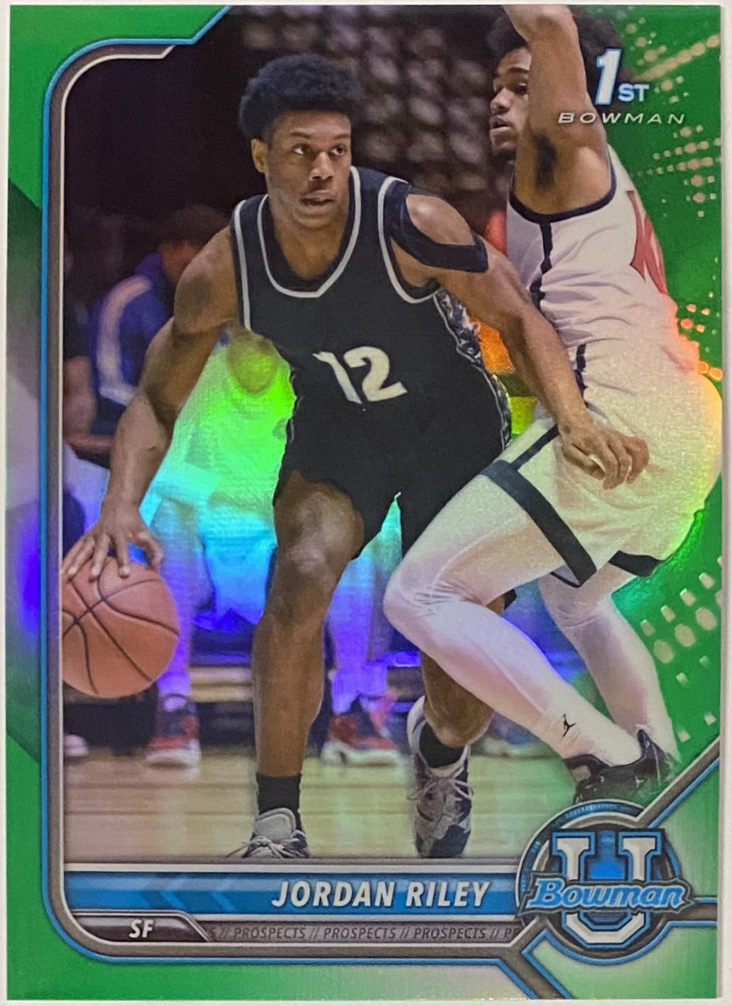 Jordan Riley 2022-23 Bowman University Chrome Georgetown Hoyas ...