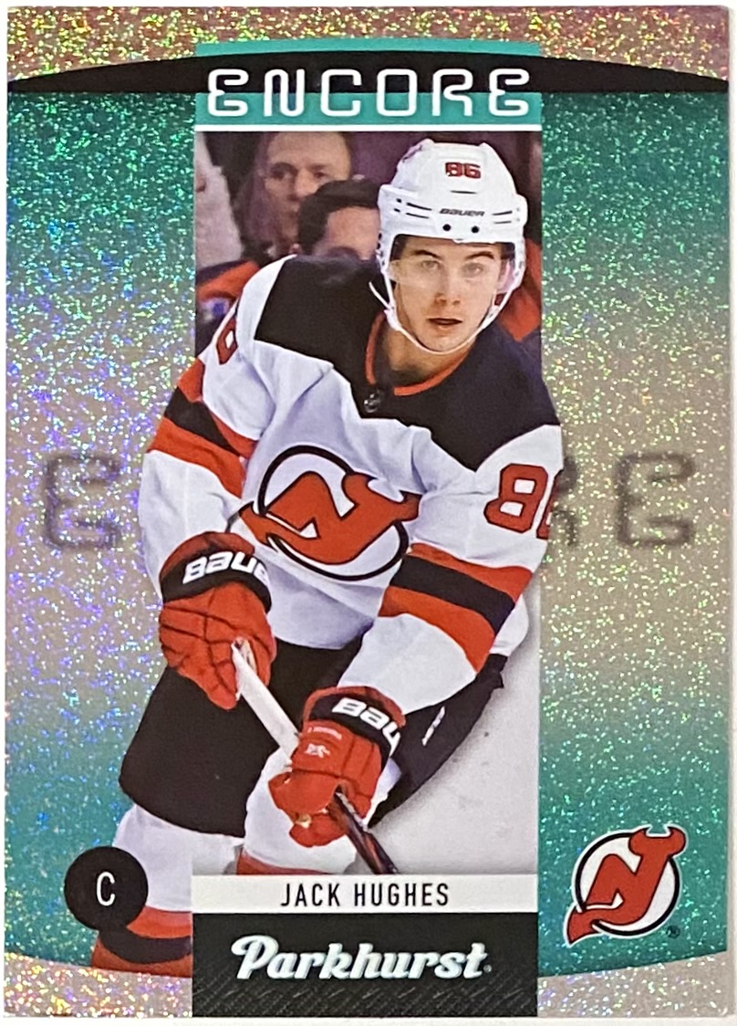 Jack Hughes 2020-21 Upper Deck Parkhurst Hockey New Jersey Devils ...